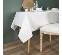 Nappe Rectangulaire "Étoile" 140x250cm Blanc