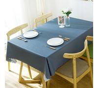 Nappe rectangulaire imperméable en PVC lavable pour cuisine, pique-nique, protection intérieure et extérieure, facile à nettoyer, indispensable pour salle à manger 40 x 60 cm