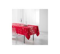 Nappe Rectangulaire Imprimée "Constellation" 150x240cm Rouge
