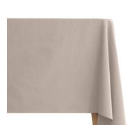Nappe rectangulaire lin et coton 170X300 cm MATTIS beige naturel
