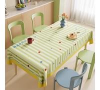 Nappe Rectangulaire Mignonne, Imperméable Et Résistante À l'huile, Lavable, Motif Dessin Animé, Idéale pour La Cuisine, La Chambre des Enfants Et Les Fêtes F,100×160cm