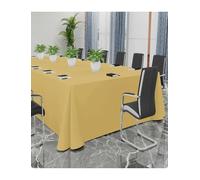 Nappe rectangulaire personnalisée, faite sur mesure, extra large | Couverture personnalisée for conférences, expositions, réunions et événements d'entreprise(Yellow-orange,2.0x3.6m)