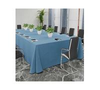Nappe rectangulaire personnalisée, faite sur mesure, extra large | Couverture personnalisée for conférences, expositions, réunions et événements d'entreprise(Sky blue,2.4x4.6m)