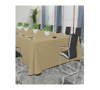 Nappe rectangulaire personnalisée, faite sur mesure, extra large | Couverture personnalisée for conférences, expositions, réunions et événements d'entreprise(Champagne,2.7x7.6m)