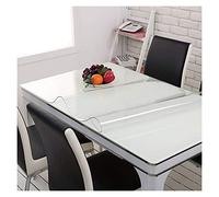 Nappe rectangulaire transparente anti-poussière - 3 couches pour une grande stabilité parfaite pour la cuisine et le bureau. Caractéristiques : 3 mm d'épaisseur, 90 x 90 cm.
