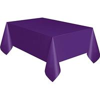 Unique Party 5088 - Nappe en Plastique Violet Intense 2,74 m x 1,37 m