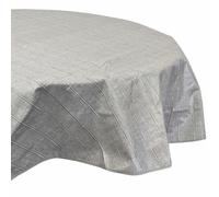 Nappe ronde 160 cm antitaches BALANCE couleur gris