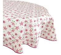 Nappe de table ronde 160cm antitaches BLOOM BLOOM rouge
