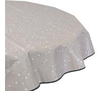 Nappe ronde 160 cm antitaches LIGHT ME UP gris