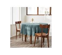 OUREA - Nappe Ronde Ø180cm Gaze de Coton Canard -