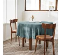 OUREA - Nappe Ronde Ø180cm Gaze de Coton Canard -