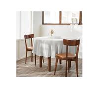 OUREA - Nappe Ronde Ø180cm Gaze de Coton Nuage -