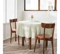 OUREA - Nappe Ronde Ø180cm Gaze de Coton Vert d'eau - Altobuy Vert G