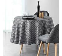 Nappe ronde 1m80 Artchic gris Anti tache et infroissable