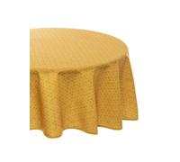 Nappe Anti-tache Imprimé Ethnique Ocre