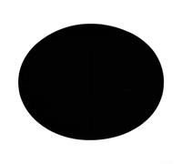 Nappe ronde avec taille réglable de 91,4 à 121,9 cm en utilisant du feutre haute résilience pour une configuration de jeu cohérente (noir)