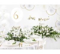 Nappe ronde blanche mate anti-taches 230 cm