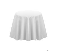 NAPPE RONDE UNIE TNT BLANCHE Blanc