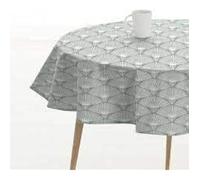 Nappe Ronde En Résine Anti-Taches - Belum - Asena 4 - Tissu Coton - Diamètre 100 Cm