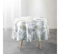 Douceur d'Intérieur Nappe ronde Melisandre – Anti-tache, polyester imprimé, Diamètre 180 cm