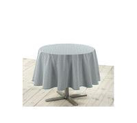 Nappe Ronde "Mini Vichy" 160cm Vert Sauge