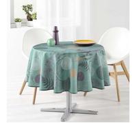 Nappe ronde - N3 - Libellule verte - 160 cm - Anti tache - Infroissable