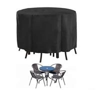 Nappe ronde résistante aux intempéries, avec cordon de serrage pour une résistance au vent et une protection améliorée (128 x 71 cm)