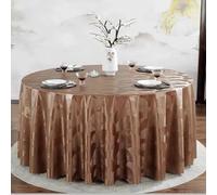 Nappe Ronde Toile Cirée Impermeable,Nappe De Table PVC,Nappe Imprimé Anti-Taches,Nappe Moderne Pour Décoration De Table De Cuisine, Mariage, Terrasse, Dressage De Table De Café Y,Diameter 260 cm