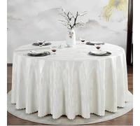 Nappe Ronde Toile Cirée Impermeable,Nappe De Table PVC,Nappe Imprimé Anti-Taches,Nappe Moderne Pour Décoration De Table De Cuisine, Mariage, Terrasse, Dressage De Table De Café A,Diameter 260 cm