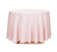 Nappe Rose Ø 230 cm Polyester Rond