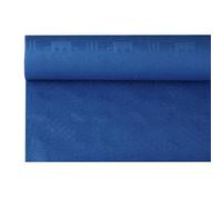 Nappe rouleau damassée 8 m x 1,2 m bleu foncé