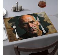 Nappe Sagesse Ancienne Connaissance intemporelle Sets de table d'été Chemin de table rustique Décoration d'intérieur (1 pièce)