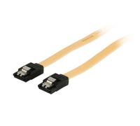 Nappe SATA 6Gb 7 broches femelle femelle 1m Jaune
