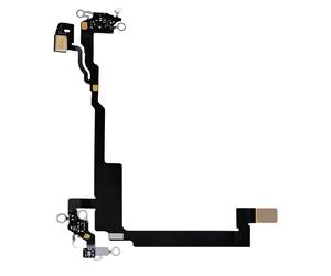 Nappe Signal Connecteur de Charge Original pour Réparation iPhone 16 Pro Noir