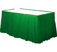 Nappe synthétique Amscan, rectangulaire, paquet de 12 SG13697 (137 x 274 cm) (Vert festif)