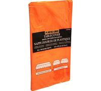 Nappe synthétique doublée Amscan, lot de 6 SG16398 (137 x 274 cm) (Orange)