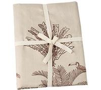 nappe tissu lavable parfum d'orient 1.4x2.4m beige - arty fetes factory 96316 Gris G