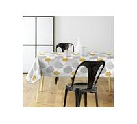 Nappe Toile Cirée Disco 140x240cm Jaune Jaune