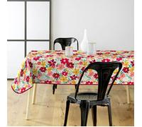 Douceur d'Intérieur Nappe rectangulaire Milly 140 x 240 cm PVC imprimé Multicolore
