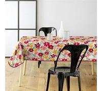 Douceur d'Intérieur Nappe rectangulaire Milly 140 x 240 cm PVC imprimé Multicolore