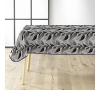 Nappe Toile Cirée "Oralia" 140x240cm Gris