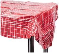 Nappe Toile cirée Ronde D. 160 cm BURNY Rouge