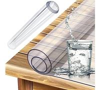 Nappe transparente 120 x 60 cm Film de protection pour nappe 21793