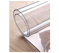Nappe Transparente De Protection Rectangulaire Plastique Epaisse,Protecteur De Couverture De Table Transparent, Nappe Transparente Tapis De Table Anti-chaud Nappes Transparentes Pour Bureau Ordinateur
