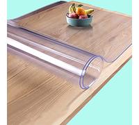 Nappe Transparente en PVC écologique, Imperméable, Anti-Huile, Anti Usure, Antidérapante, Facile à Nettoyer(Color:3mm,Size:70x170cm)