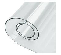 Nappe Transparente| Epaisseur 60 Microns| Taille 140X200CM| Composition 100% PVC| Caoutchouc| Protecteur De Meubles