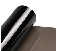 Nappe transparente NOIRE épaisseur 0,50 mm - Film Protecteur Noir en PVC facile d’entretien - Pour Table et meuble - Imperméable et Anti-tâche - (Roulée sur tube et sans plis) (Rectangle 140 x 100 cm)