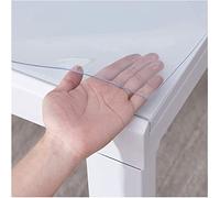 Nappe Transparente PVC Rectangle Couvercle De Table,ImperméAble RéSistant à La Chaleur RéSistant Aux Rayures Facile Nettoyer,Convient pour La Table Basse De Cuisine(Grosor:1mm,Talla:30x30cm)