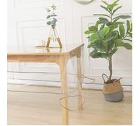 Nappe transparente rectangulaire Transparent 140x240 cm