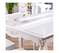 Nappe Transparente sur Mesure Imperméable et Résistante à L’Huile Film de Protection pour Table Convient aux Surfaces de Table aux Meubles et aux Sols,34×60in